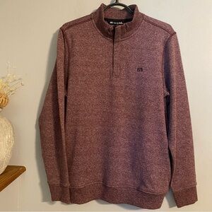 Mens Travis Mathew 1/4 Zip Pullover Sz Small